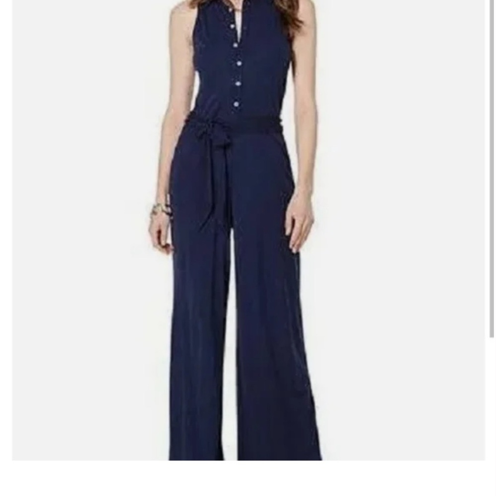 Polo Ralph Lauren jumpsuit in navy. Medium.